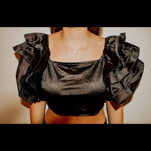 Puffer Sleeve Top - Picture 1 of 1